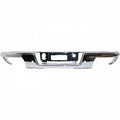 Bumper Face Bar Rear Chrome With Sensor Steel For Chevrolet - GM1102568