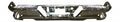 Bumper Face Bar Rear Steel Chrome With Blind Spots Dual Exhaust For Gmc - GM1102577