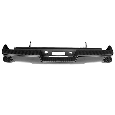 Bumper Rear Assy Black With Corner Step Without Sensor For Gmc - GM1103177