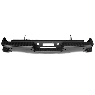 Bumper Rear Assy Black With Corner Step/Sensor For Gmc - GM1103179U
