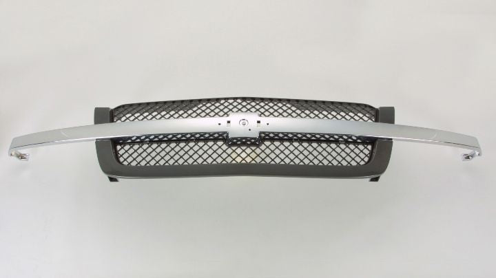 Grille With Ptm Frontame/Chrome Moulding Without Cladding Exclude Ss Model/ 2500/3500Hd /Silverado 03-05/Avalanche 02-06 For Chevrolet - GM1200489