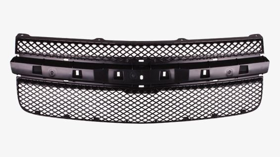 Grille Matt Dark Gray Without Center Moulding For Chevrolet - GM1200527
