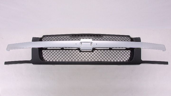Grille Black With Chrome Mldg With Body Cladding For Chevrolet - GM1200543