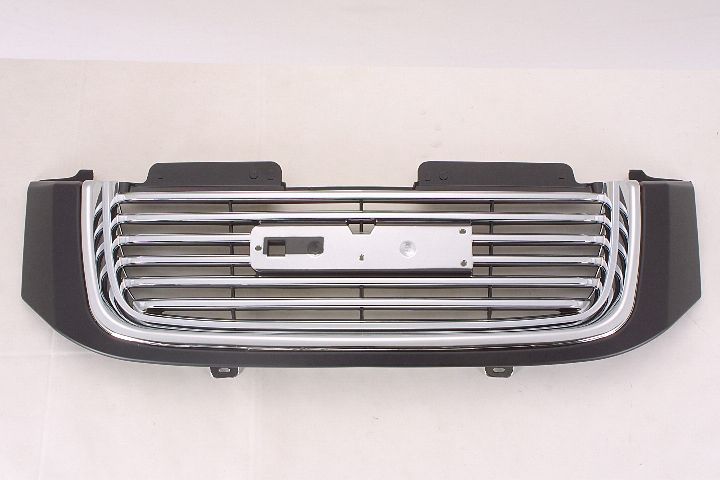 Grille Chrome/Black With Black Frontame Without H/L Washer Hole For Gmc - GM1200604