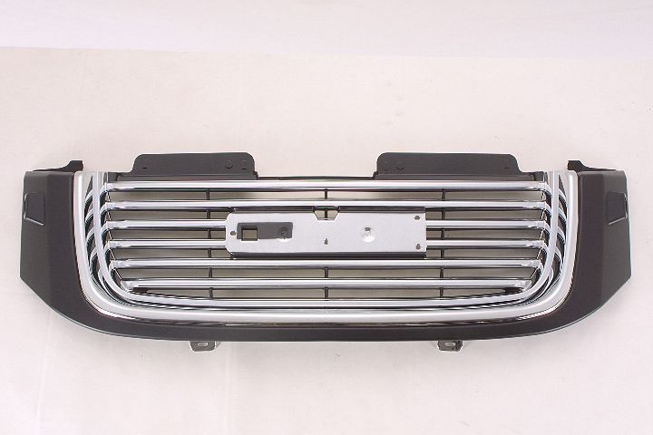 Grille Chrome/Black With Black Frontame With H/L Washer Hole For Gmc - GM1200605