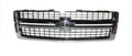 Grille Matte-Black With Chrome Frontame 2500/3500 For Chevrolet - GM1200608