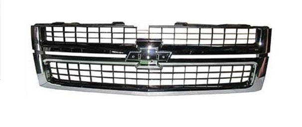 Grille Matte-Black With Chrome Frontame 2500/3500 For Chevrolet - GM1200608