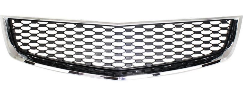 Grille Lower Black/Chrome For Chevrolet - GM1200621