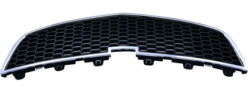 Grille Lower Matte-Black With Chrome Modg Exclude 1.4L Eco Model For Chevrolet - GM1200624