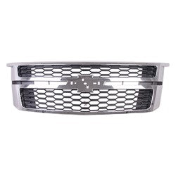 Grille Black/Chrome Exclude Ltz/Off-Road For Chevrolet - GM1200703