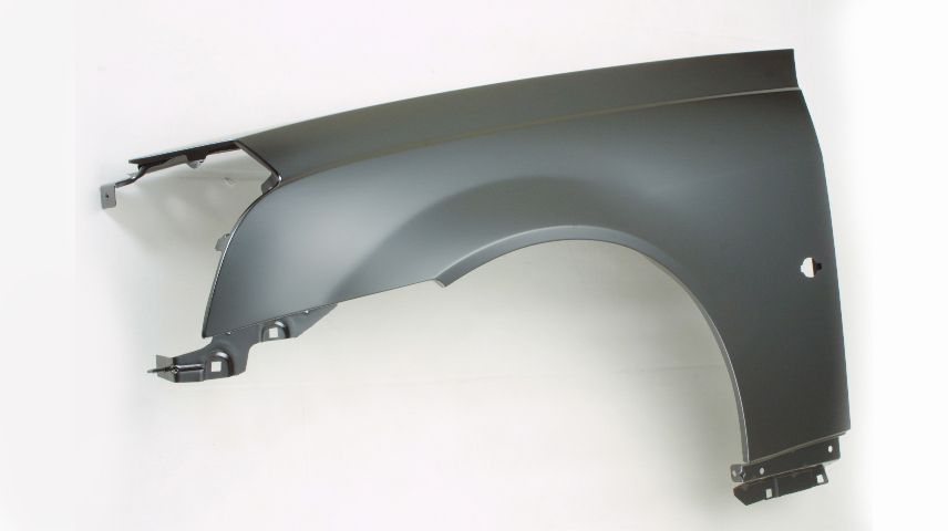 Fender Front Passenger Side (With Side Lamp Hole) Steel For Cadillac - GM1241309