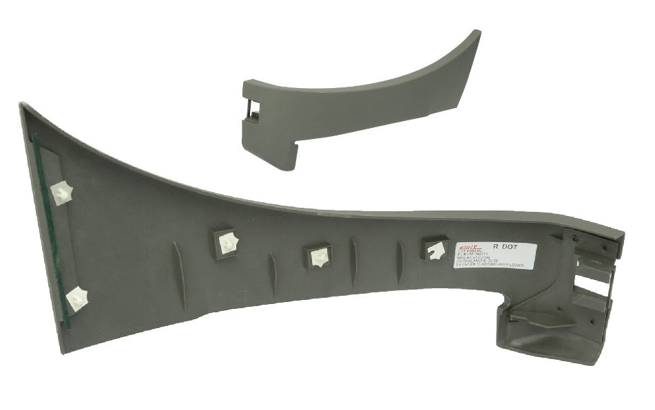 Fender Cladding Front Driver Side Lower Matte-Gray For Chevrolet - GM1292111