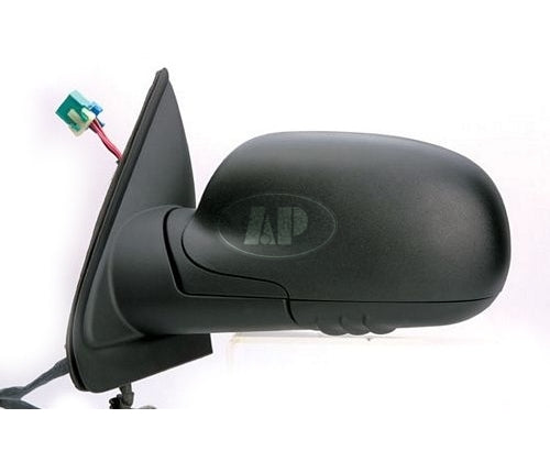 Door Mirror Driver Side Power Htd Without Signal Manual Folding Black Std For Buick - GM1320265