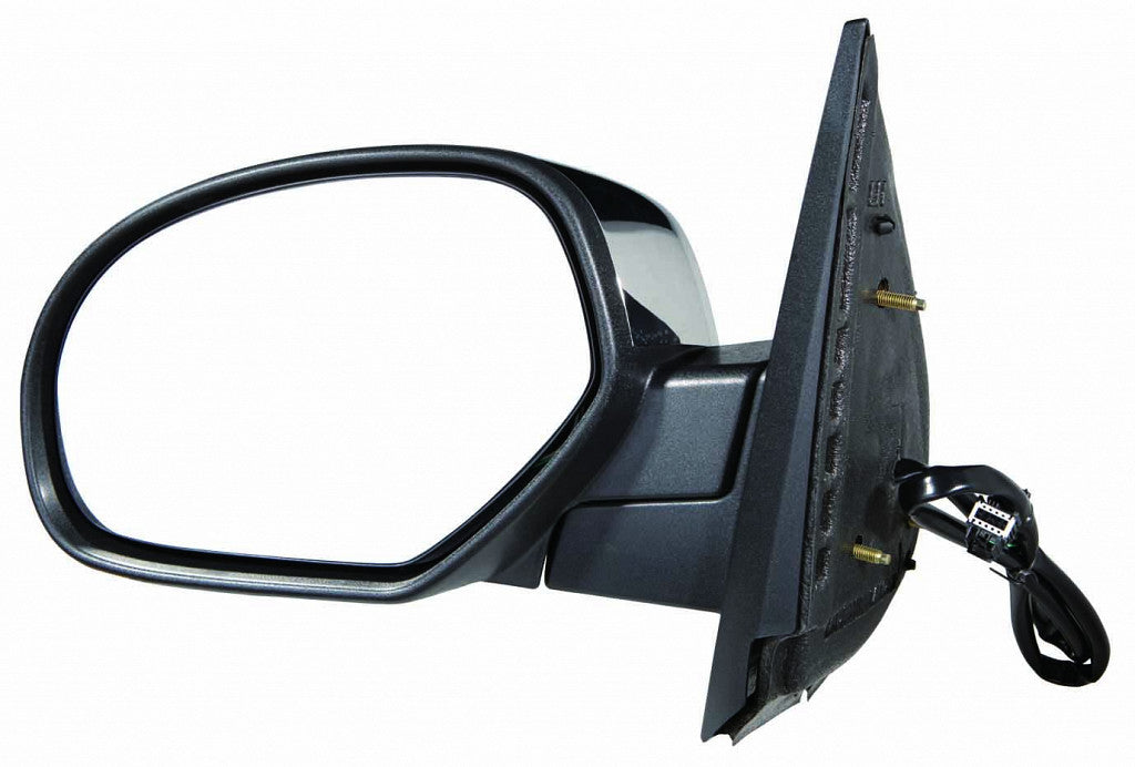 Door Mirror Driver Side Power Htd Withoutffroad Without Courtesy Without Signal Chrome Cap For Gmc - GM1320340