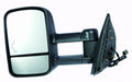 Door Mirror Driver Side Power Htd Textured Trailer Tow Type Telescopic With Signal Manual Folding For Gmc - GM1320354