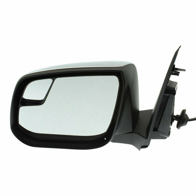 Door Mirror Driver Side Power Std Type With Chrome Cap/Spotter Mirror 6-Hole 5-Pin Plug For Chevrolet - GM1320524