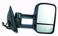Door Mirror Passenger Side Power Htd Texxtured Trailer Tow Type Telescopic With Signal Manual Folding For Gmc - GM1321354