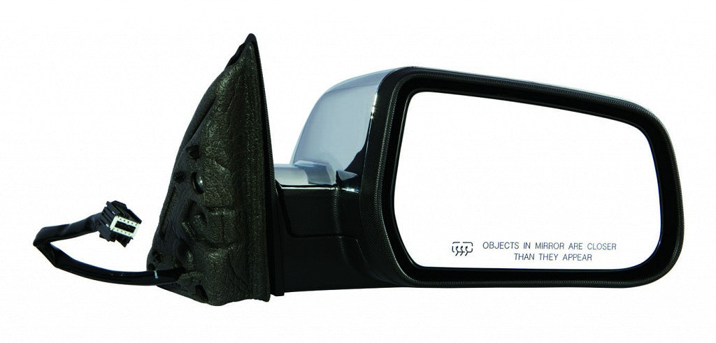 Door Mirror Passenger Side Power Htd Chrome For Gmc - GM1321393