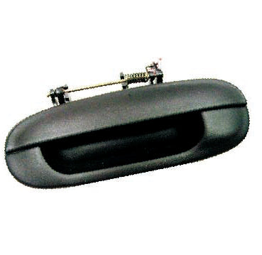 Door Handle Rear Driver Side Outer Textured (One Bolt) For Gmc - gm1520119