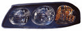 Head Lamp Driver Side Black Bezel Without Center Bulb Shield Feb 6Th 2004-05 High Quality For Chevrolet - gm2502248