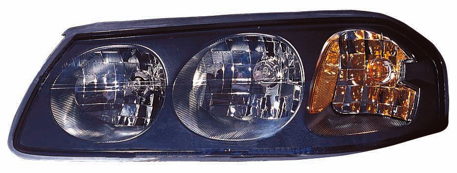 Head Lamp Driver Side Black Bezel Without Center Bulb Shield Feb 6Th 2004-05 High Quality For Chevrolet - gm2502248