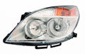 Head Lamp Driver Side Without High Beam Heat Shield Frontom 4/12/07 Capa For Saturn - GM2502292C