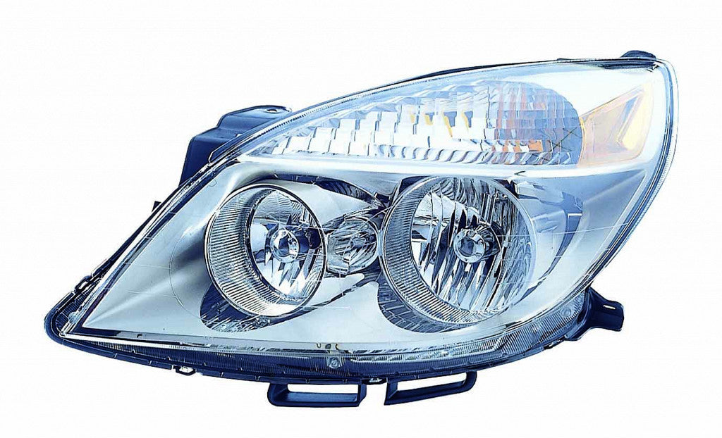 Head Lamp Driver Side 1St Design With Bulb Shield For High Beam To 04/11/07 Capa For Saturn - GM2502305C