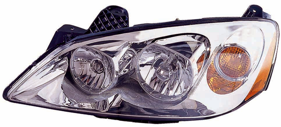 Head Lamp Driver Side With Clear Round Lens For Ctf Pkg Base/Gt Mdl 09-10/Gxp Mdl 08-09 High Quality For Pontiac - gm2502355
