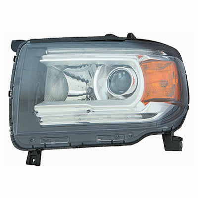 Head Lamp Driver Side Without Logo High Qualityreturn Restricted - Final Sale - No Warranty Coverage For Gmc - GM2502412
