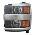 Head Lamp Driver Side With Chrome Trim High Qualityreturn Restricted - Final Sale - No Warranty Coverage For Chevrolet - gm2502416