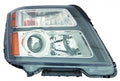 Head Lamp Driver Side Halogen Denali Model Black Bezel Capareturn Restricted - Final Sale - No Warranty Coverage For Gmc - GM2502436C