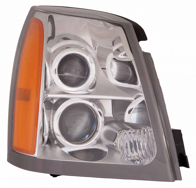 Head Lamp Passenger Side Halogen Capareturn Restricted - Final Sale - No Warranty Coverage For Cadillac - GM2503287C