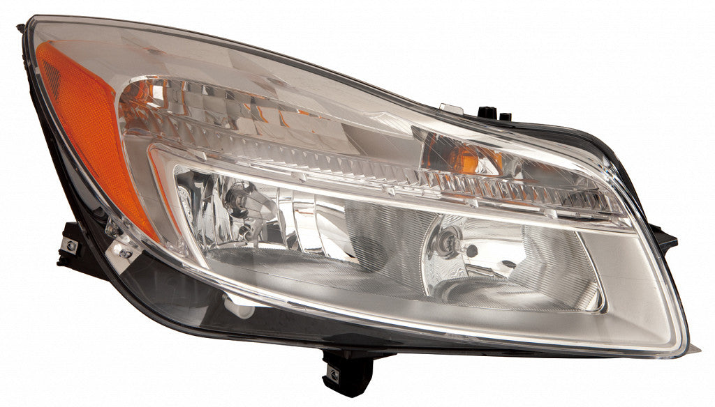 Head Lamp Passenger Side Halogen Capareturn Restricted - Final Sale - No Warranty Coverage For Buick - GM2503353C