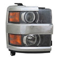 Head Lamp Passenger Side With Chrome Trim Capareturn Restricted - Final Sale - No Warranty Coverage For Chevrolet - GM2503416C