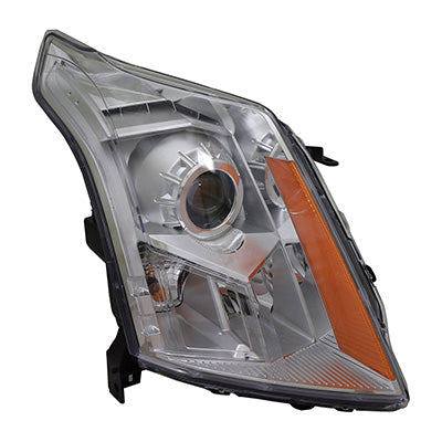 Head Lamp Passenger Side Halogen Capareturn Restricted - Final Sale - No Warranty Coverage For Cadillac - GM2503432C