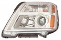 Head Lamp Passenger Side With Chrome Bezel Capa For Gmc - GM2503435C