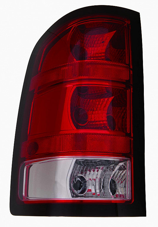Tail Lamp Driver Side 1500 Base Model Dark Red Trim Small 921 Back-Up Bulb High Quality For Gmc - GM2800253