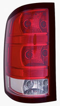 Tail Lamp Driver Side Base Model With Dark Trim/Large Bulb Capa For Gmc - GM2800254C