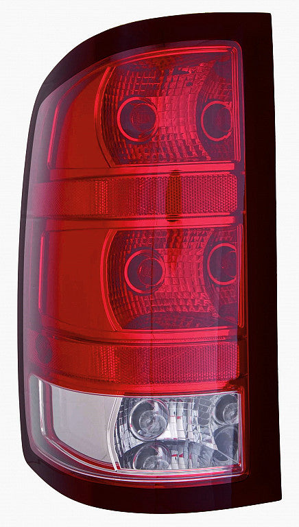 Tail Lamp Driver Side Base Model With Dark Trim/Large Bulb High Quality For Gmc - gm2800254