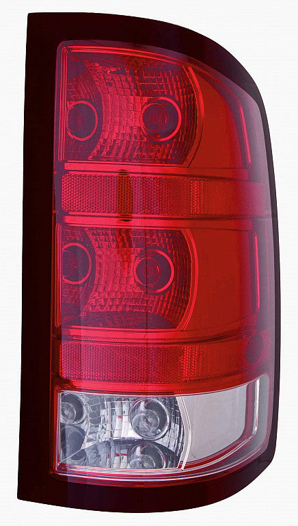 Tail Lamp Passenger Side 1500 Series Base Model With Dark Trim/Large Bulb High Quality For Gmc - gm2801254