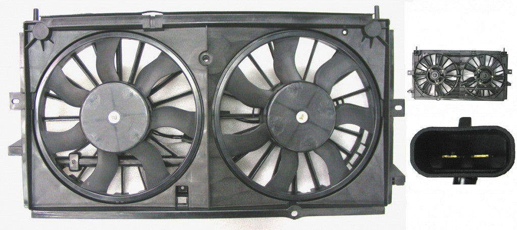 Radiator Fan Assy 3.1L/3.8 L For Buick - GM3115129