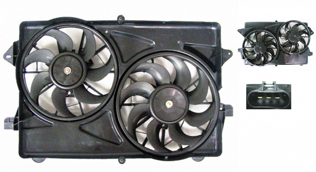 Cooling Fan Assy 3.5L For Saturn - GM3115201