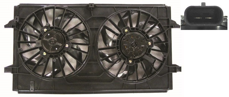 Cooling Fan Assy 3.5L Please Check Picture For Chevrolet - GM3115208