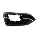 Fog Lamp Bezel Front Driver Side Chrome/Black Without Trim Ring Exclude Si Models For Honda - HO1038121