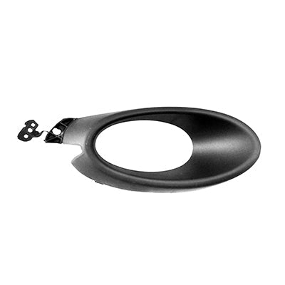 Fog Lamp Bezel Front Driver Side Dark Gray Textured Exclude 2.4L Si Models For Honda - HO1038123