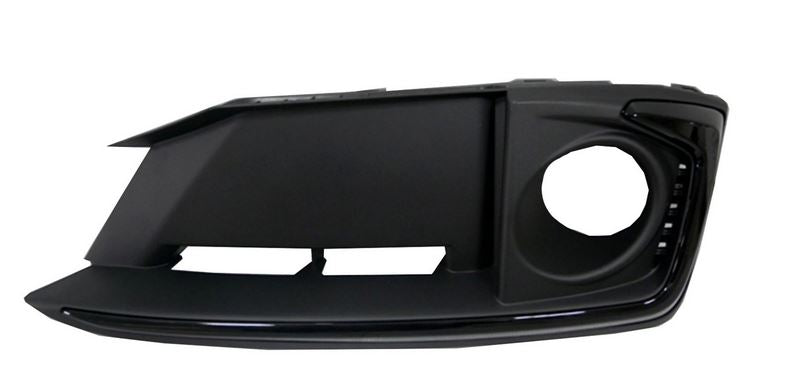 Fog Lamp Bezel Front Passenger Side Black With Chrome Trim Ex/Touring Model For Honda - HO1039148U