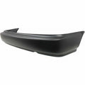 Bumper Rear Primed For Honda - HO1100178