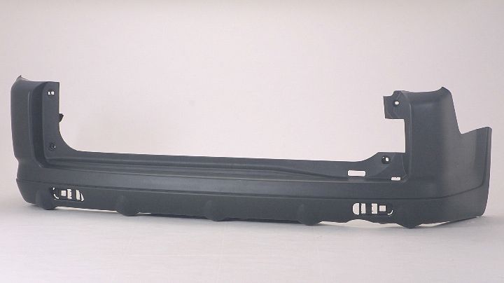Bumper Rear Matte Black Capa For Honda - ho1100203c