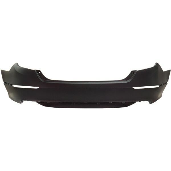 Bumper Rear Primed Ex/Ex-L Use With Chrome Moulding Without Sensor Hole For Honda - ho1100315