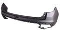 Bumper Rear Upper Primed Capa For Honda - HO1114106C